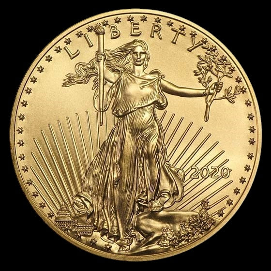 2020 1 OZ AMERICAN GOLD EAGLE BU