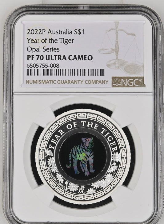 2022 AUSTRALIA S$1 YEAR OF THE TIGER