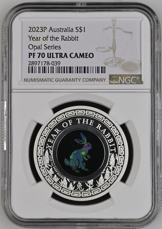 2023 AUSTRALIA S$1 YEAR OF THE RABBIT