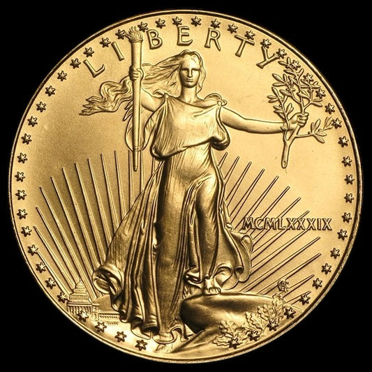 1989 1 OZ AMERICAN GOLD EAGLE BU