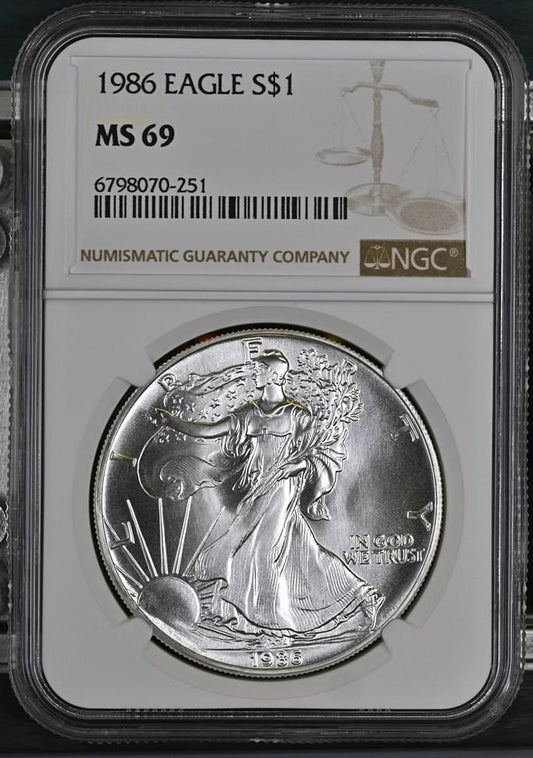 1986 EAGLE S$1 MS 69