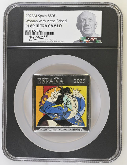 2023 PICASSO SERIES - WOMAN WITH ARMS RAISED PF 69