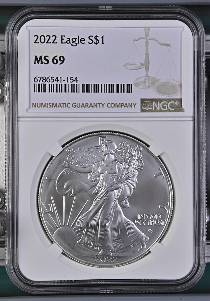 2022 Eagle S$1 MS 69