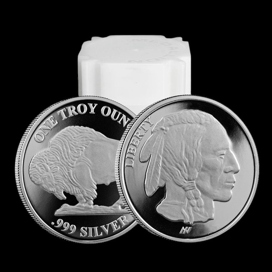 Buffalo Round 1 OZ (20 COINS IN TUBE)