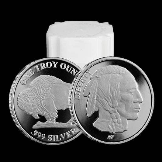Buffalo Round 1 OZ (20 COINS IN TUBE)