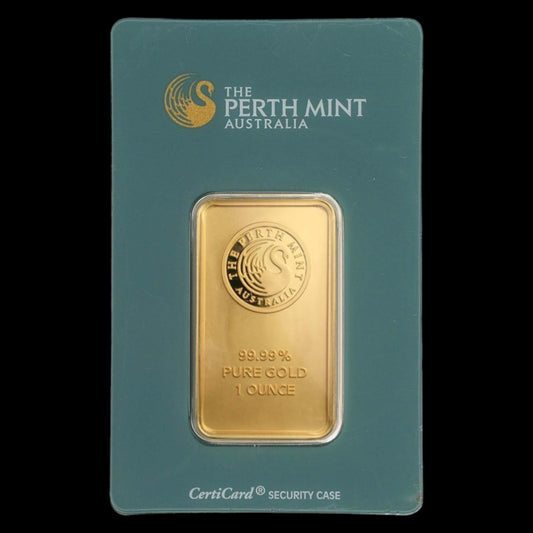 1 OZ GOLD BAR - THE PERTH MINT (CLASSIC ASSAY)