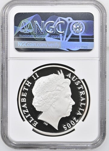 2005 AUSTRALIA S$1 KANGAROO PF 69