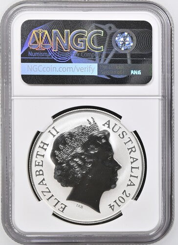 2014 AUSTRALIA S$1 KANGAROO MS 69