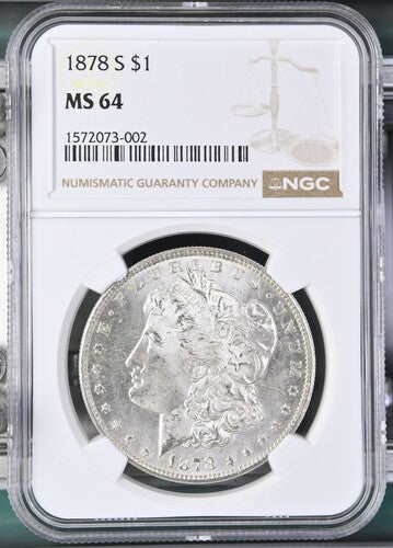 1878 S MORGAN SILVER DOLLAR