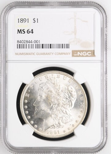 1891 MORGAN SILVER DOLLAR