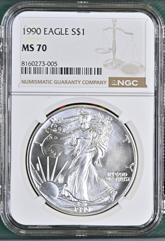 1990 EAGLE S$1 MS 70