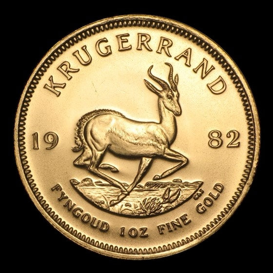 1982 SOUTH AFRICA 1 OZ GOLD KRUGERRAND BU