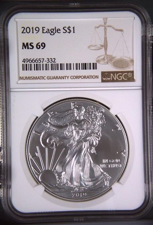 2019 Eagle S$1 MS 69
