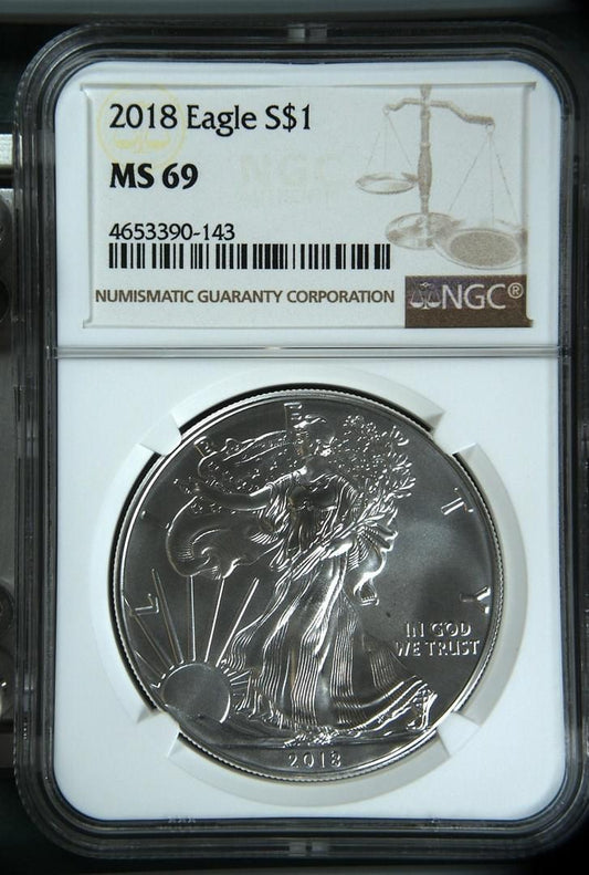 2018 Eagle S$1 MS 69
