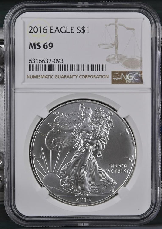 2016 EAGLE S$1 MS 69