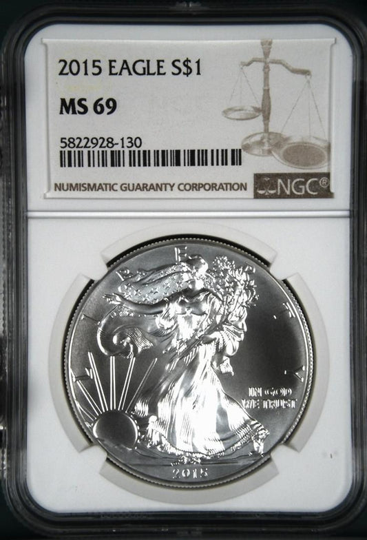 2015 EAGLE S$1 MS 69