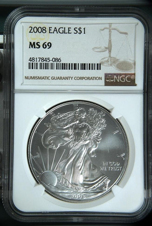 2008 EAGLE S$1 MS 69