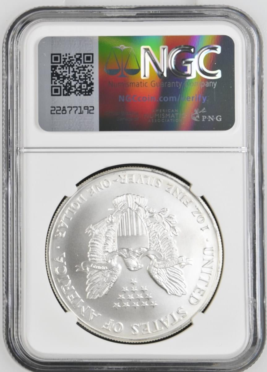 2000 EAGLE S$1 MS 69