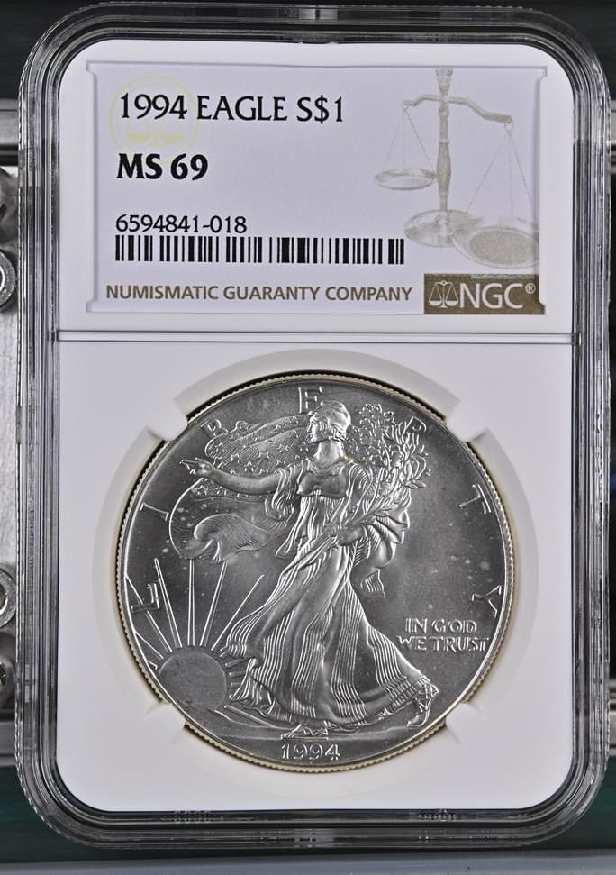 1994 EAGLE S$1 MS 69