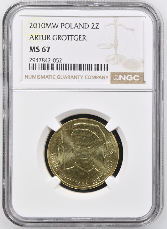 ARTUR GOTTGER (1837-1867) 2 ZL MS 66