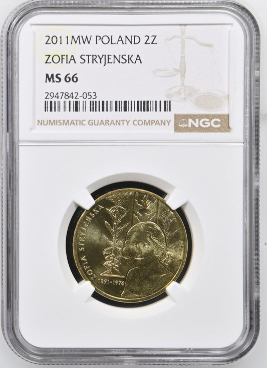 ZOFIA STRYJENSKA (1891-1972) 2 ZL MS 66