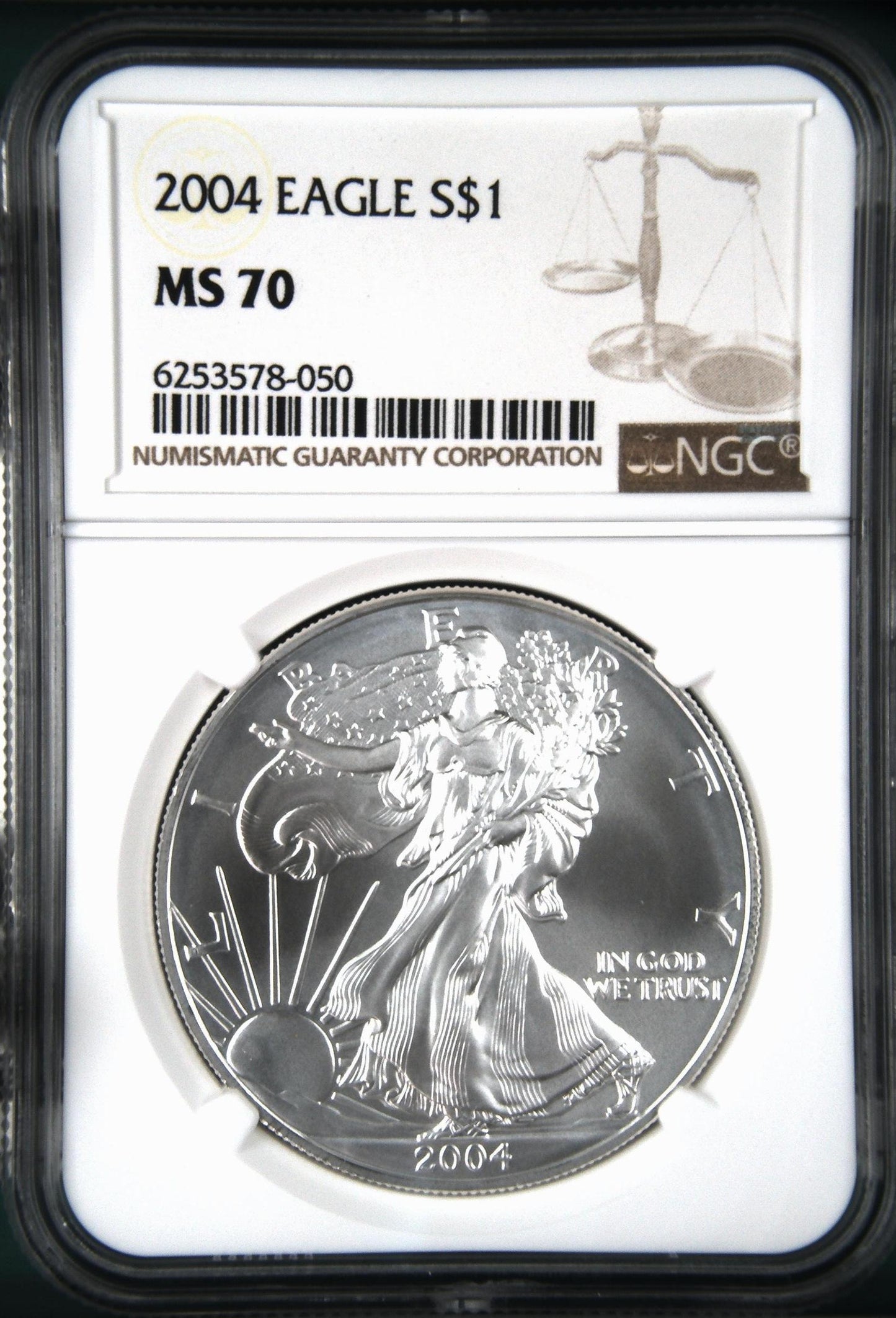 2004 EAGLE S$1 MS 70