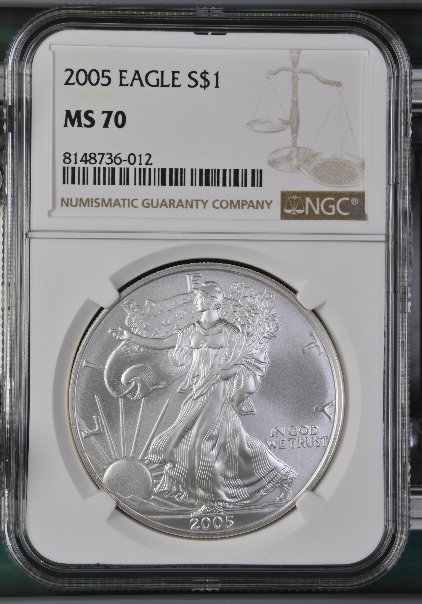 2005 EAGLE S$1 MS 70