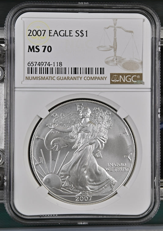 2007 EAGLE S$1 MS 70