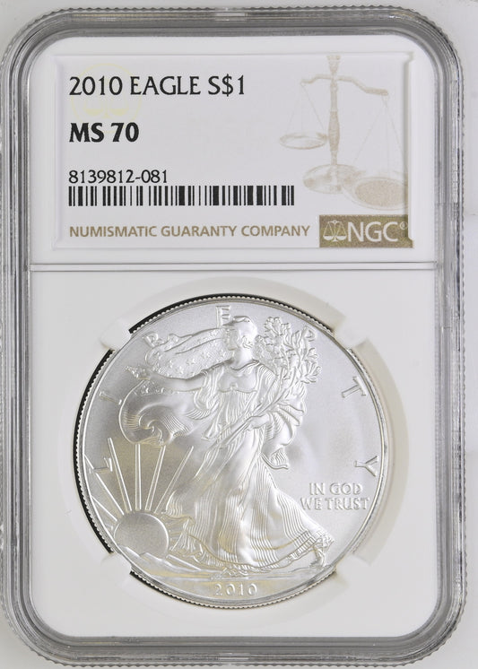 2010 EAGLE S$1 MS 70