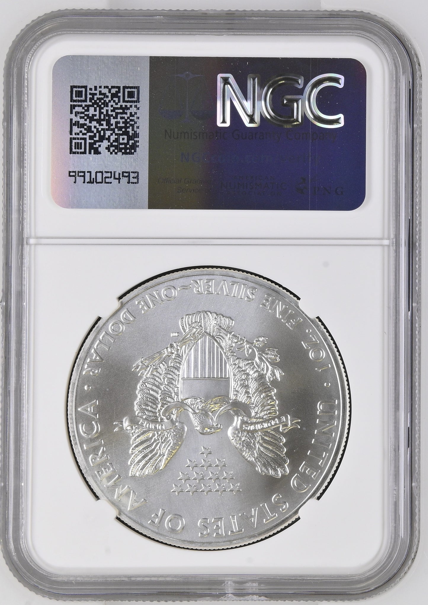 2011(S) EAGLE S$1 MS 70