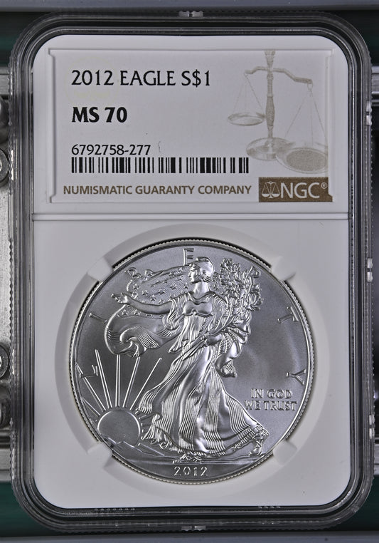 2012 EAGLE S$1 MS 70