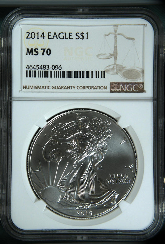 2014 EAGLE S$1 MS 70