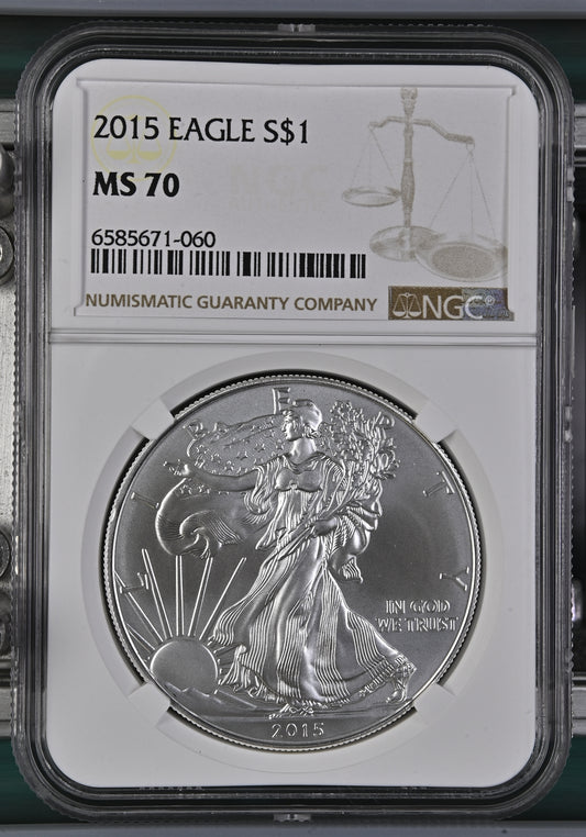2015 EAGLE S$1 MS 70