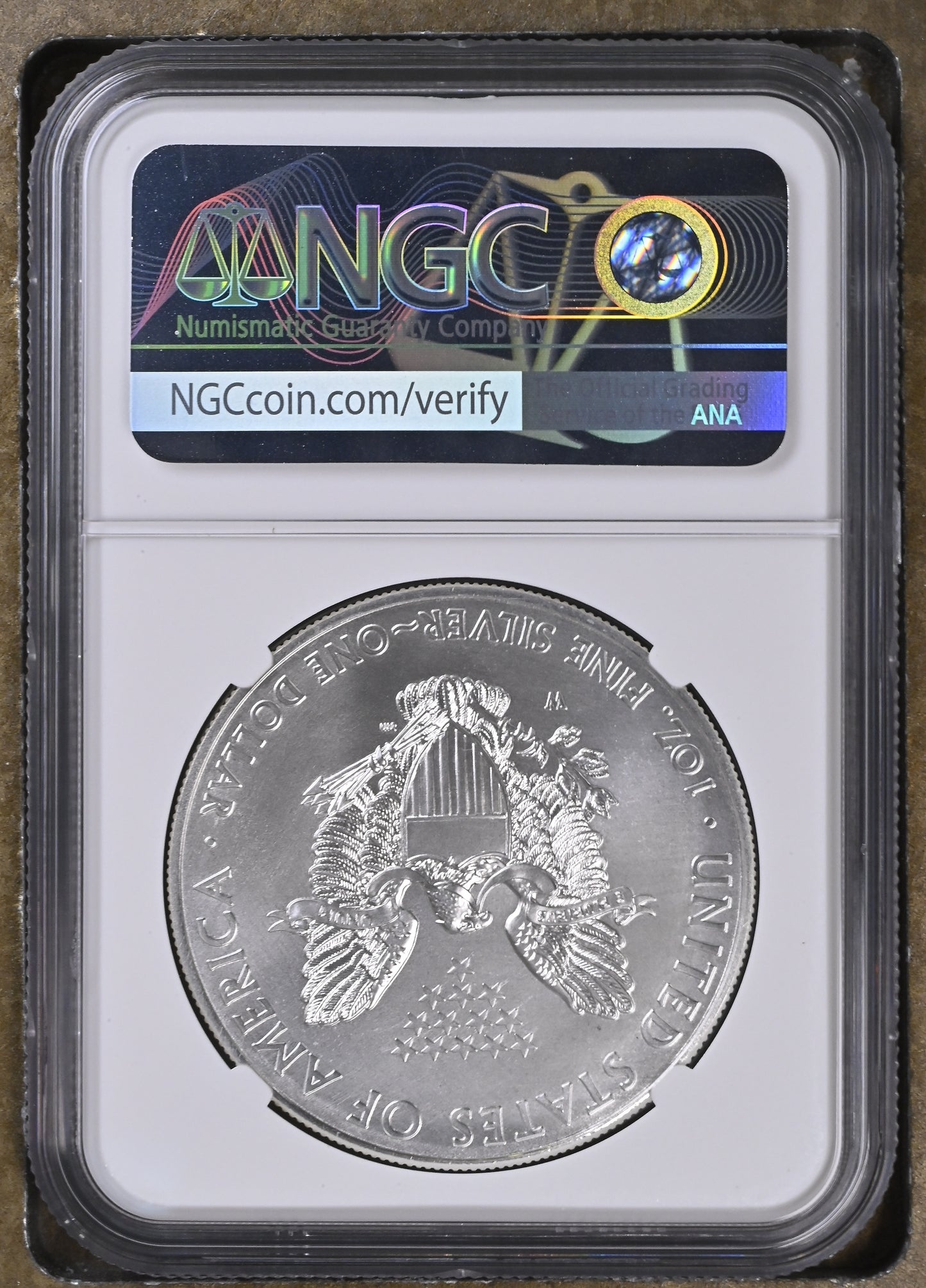 2015 W EAGLE S$1 BURNISHED SILVER EAGLE ANNUAL DOLLAR COIN SET MS 70