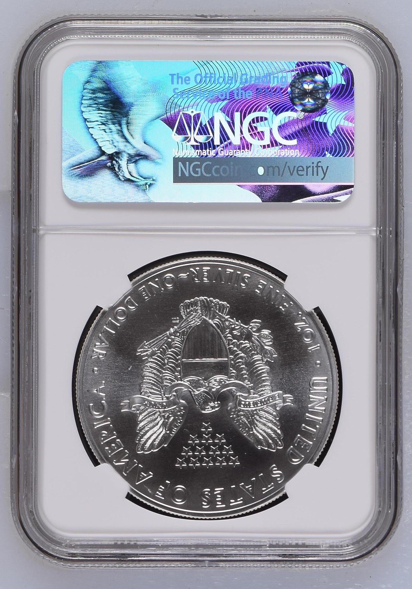 2017(S) EAGLE S$1 MS 70