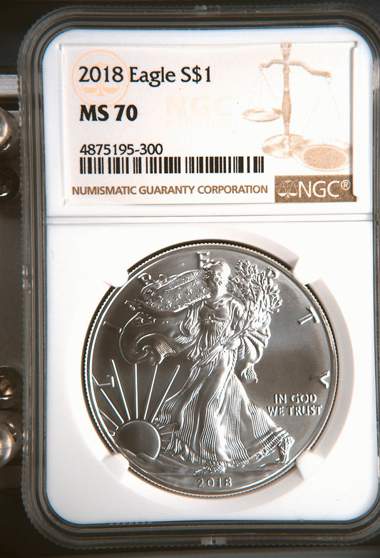2018 EAGLE S$1 MS 70
