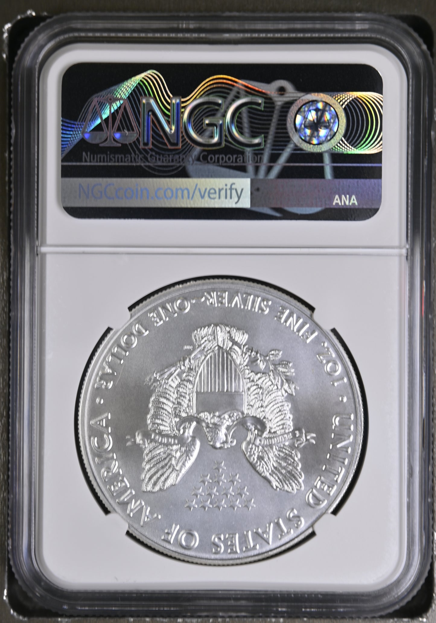 2021 EAGLE S$1 HERALDIC EAGLE T-1 MS 70