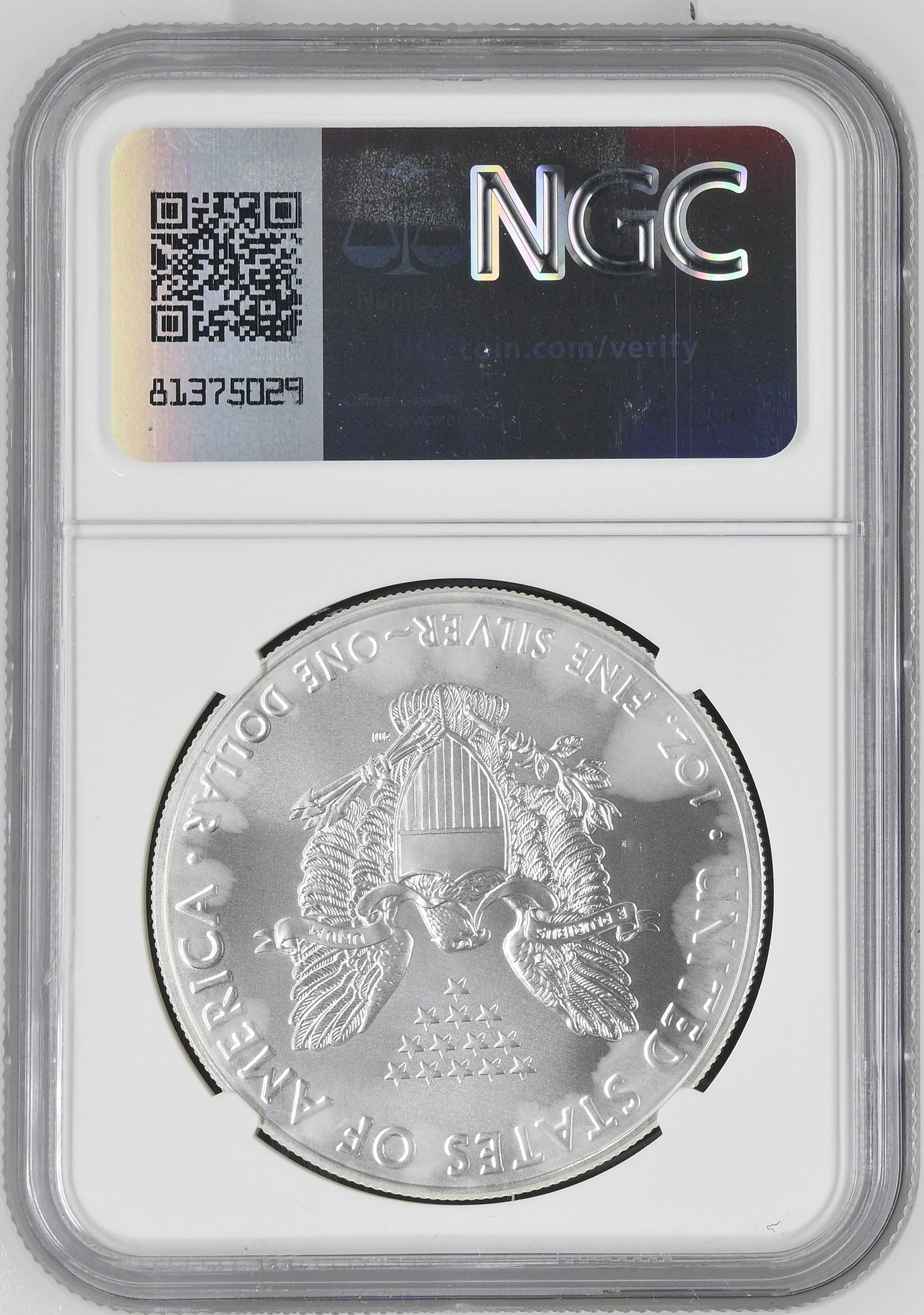 2021(S) EAGLE S$1 HERALDIC EAGLE STRUCK AT SAN FRANCISCO MINT T-1 MS 70