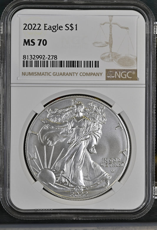 2022 EAGLE S$1 MS 70