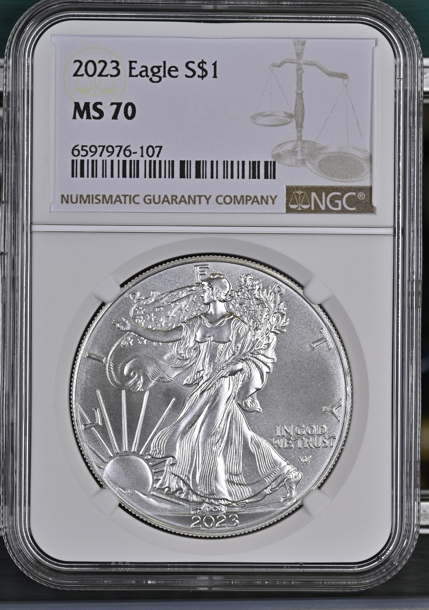 2023 EAGLE S$1 MS 70