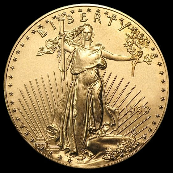 1999 1 OZ AMERICAN GOLD EAGLE BU