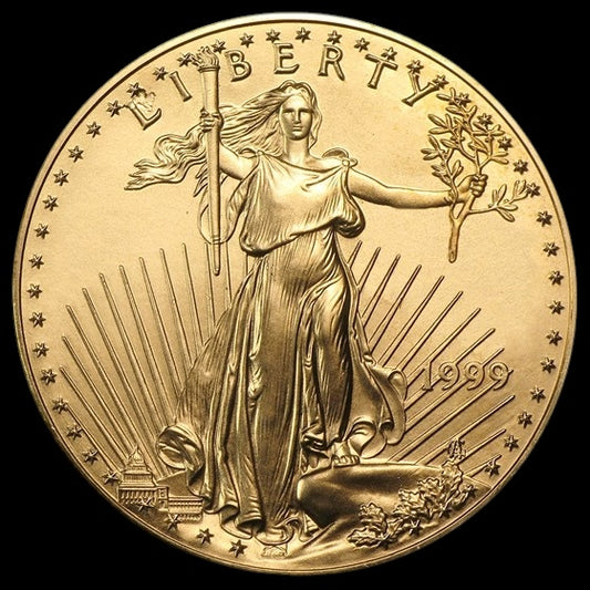 1999 1 OZ AMERICAN GOLD EAGLE BU