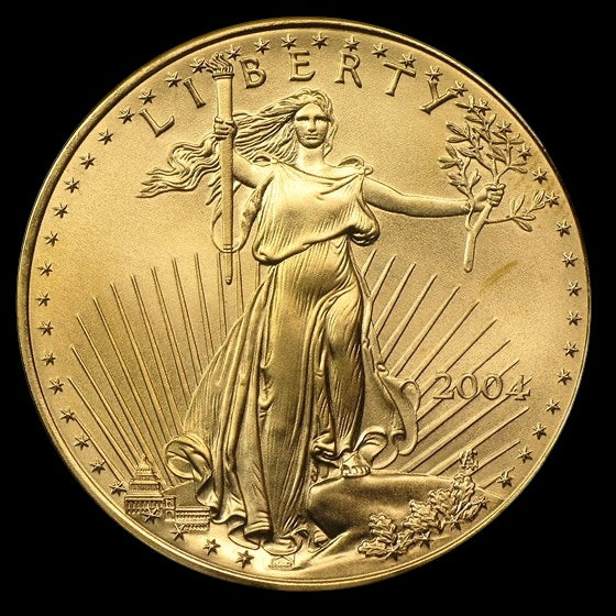 2004 1 OZ AMERICAN GOLD EAGLE BU