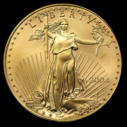 2004 1 OZ AMERICAN GOLD EAGLE BU