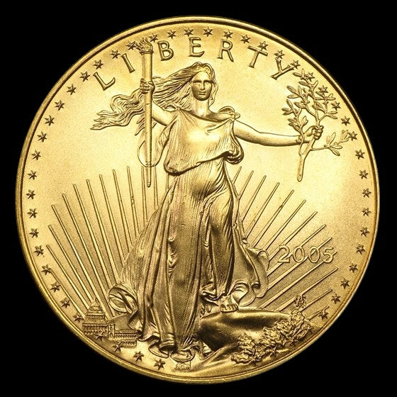 2005 1 OZ AMERICAN GOLD EAGLE BU