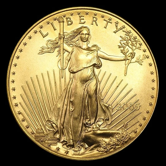 2005 1 OZ AMERICAN GOLD EAGLE BU