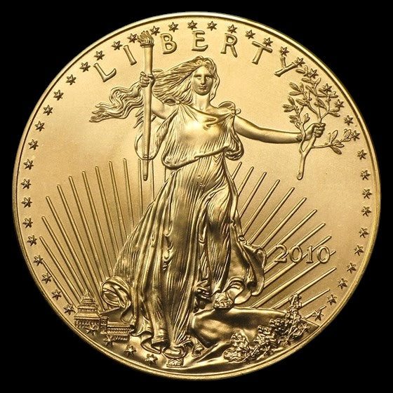 2010 1 OZ AMERICAN GOLD EAGLE BU