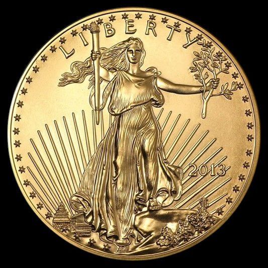 2013 1 OZ AMERICAN GOLD EAGLE BU