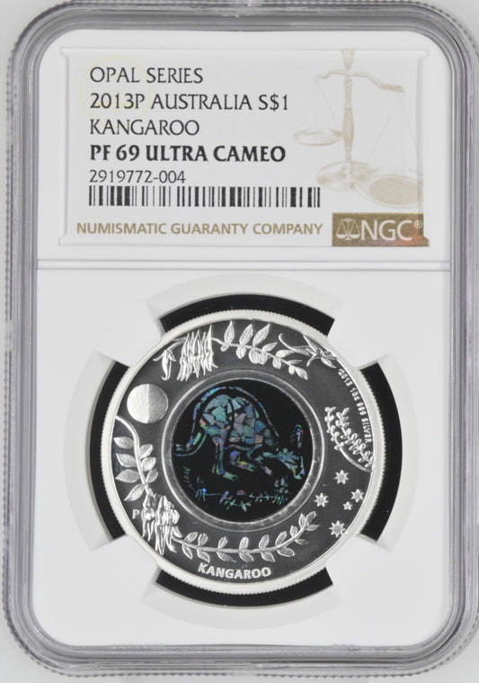 2013 AUSTRALIAN OPAL SERIES KANGAROO PF 69