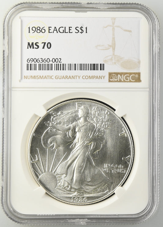 1986 EAGLE S$1 MS 70